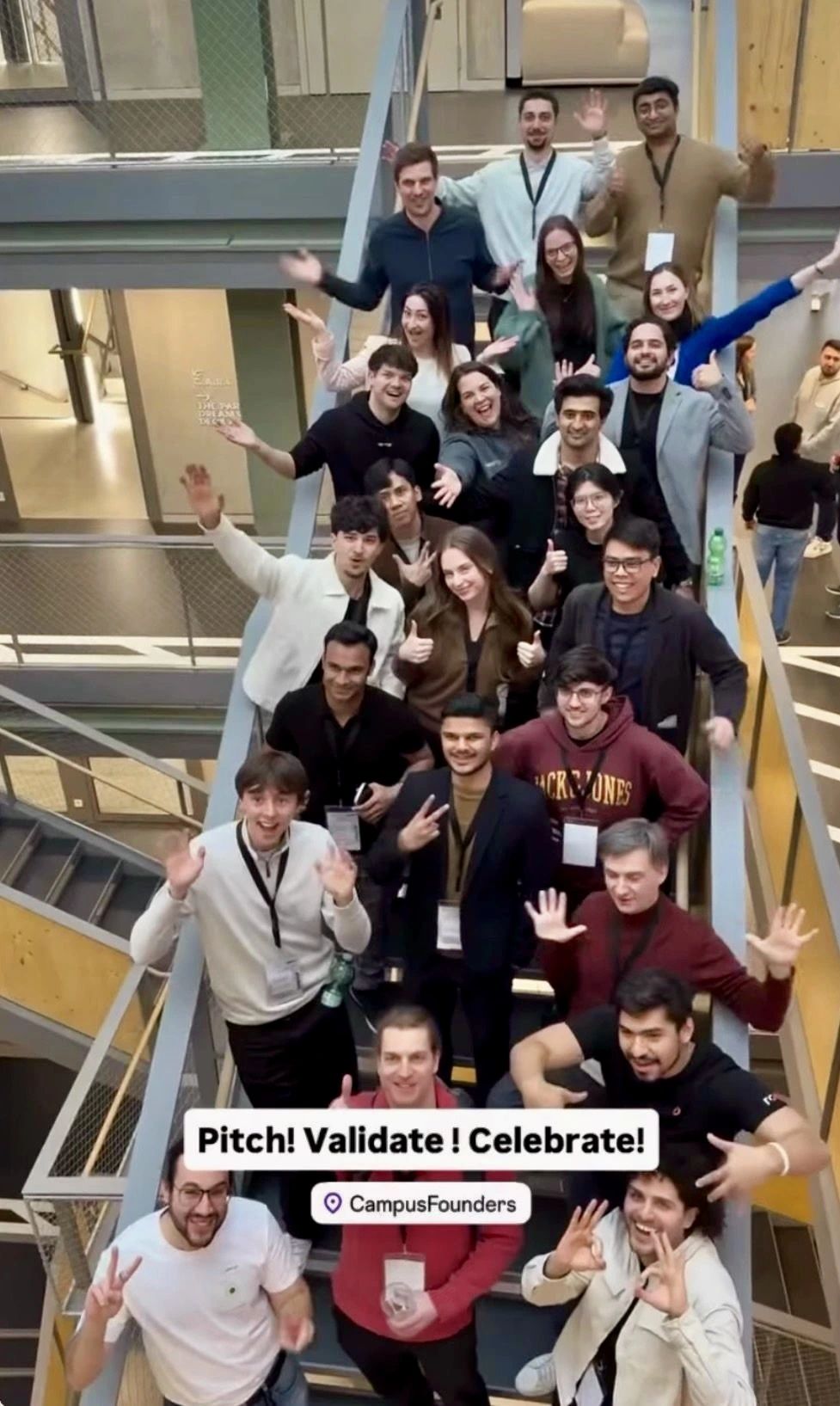 Campus Founders AI Start Batch 5 full cohort at final pitch day celebration